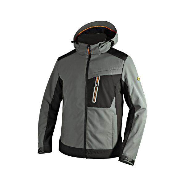 Imagen del producto CHAQUETA SOFTSHELL TECH CARBON GRIS POLIESTER-ELASTAN
