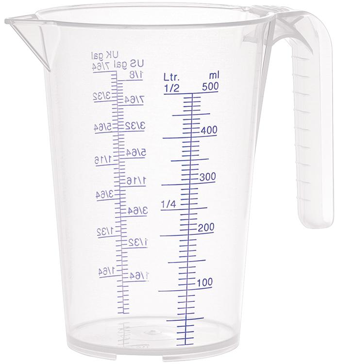 Imagen de VASO GRADUADO POLIPROPILENO CONTENIDO NOMINAL 3L TRANSPARENTE PRESSOL