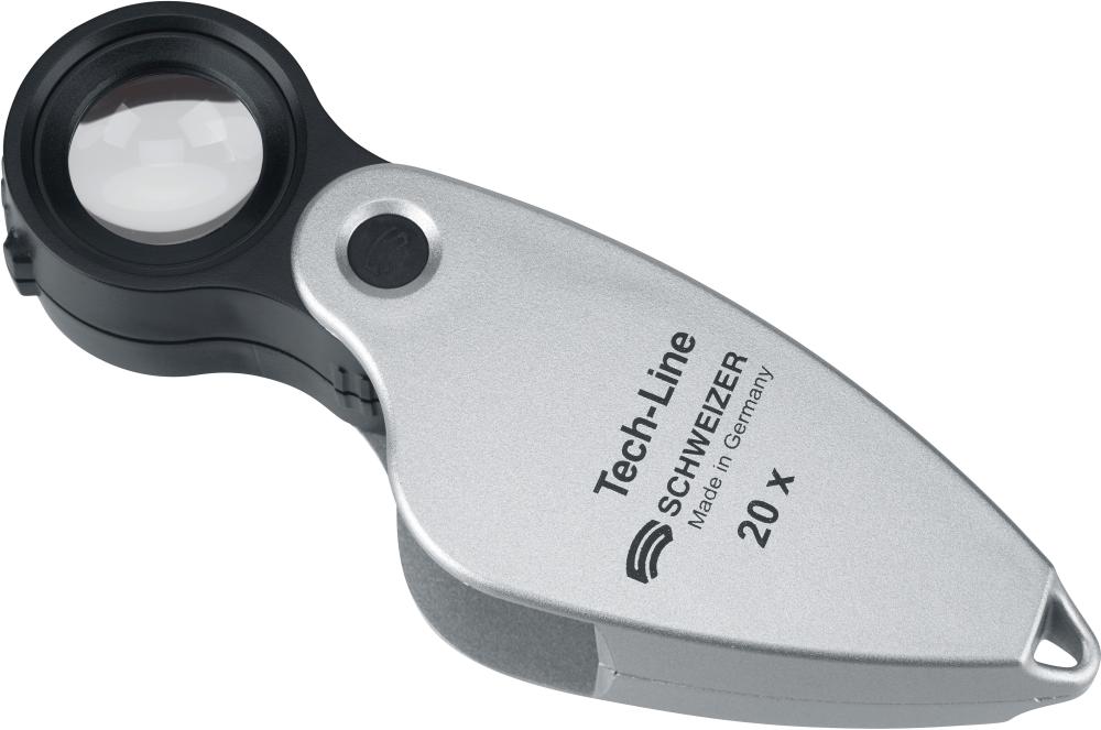Imagen del producto Lupa plegable Tech-Line 20,0xD16,2mm SCHWEIZER