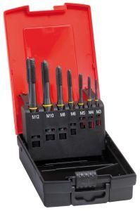 Imagen de MACHOS ROSCAR A MÁQUINA, JUEGO DIN371/376 HSSE FORMA B M3-12 FORMAT