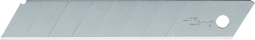 Imagen de HOJA SECCIONABLE 18MM PAQUETE C/ 10 U. LUTZ BLADES