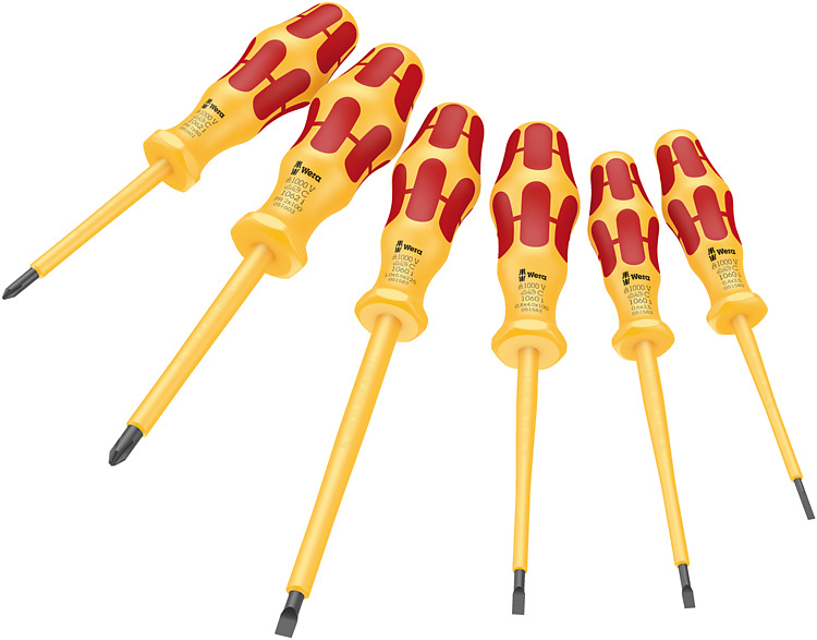 Imagen del producto Juego de destornilladores Kraftform VDE 6 piezas