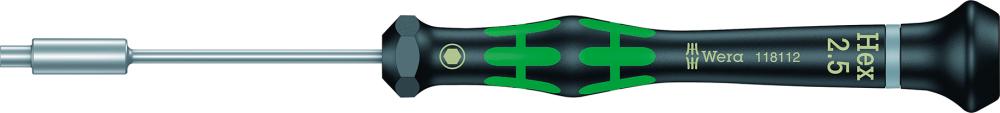Imagen de LLAVE DE VASO ELECTRÓNICA2,5X MM WERA