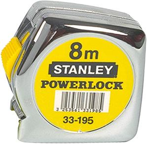 Imagen del producto Cinta métrica de bolsilloPowerlock plástico 5mx19mm STANLEY