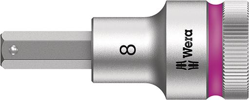 Imagen de PUNTA PARA DESTORNILLADOR1/2" HEMBRA HEX CON FUNCIÓN RETENCIÓN 8X60MM WERA