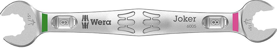 Imagen de LLAVE DE DOS BOCAS FIJAS JOKER LLAVE DE DOS BOCAS FIJAS JOKER 8X9MM WERA
