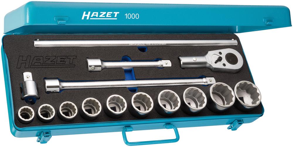 Imagen de JGO LLAVES DE VASO 3/4" 1000Z 15 PZAS HAZET