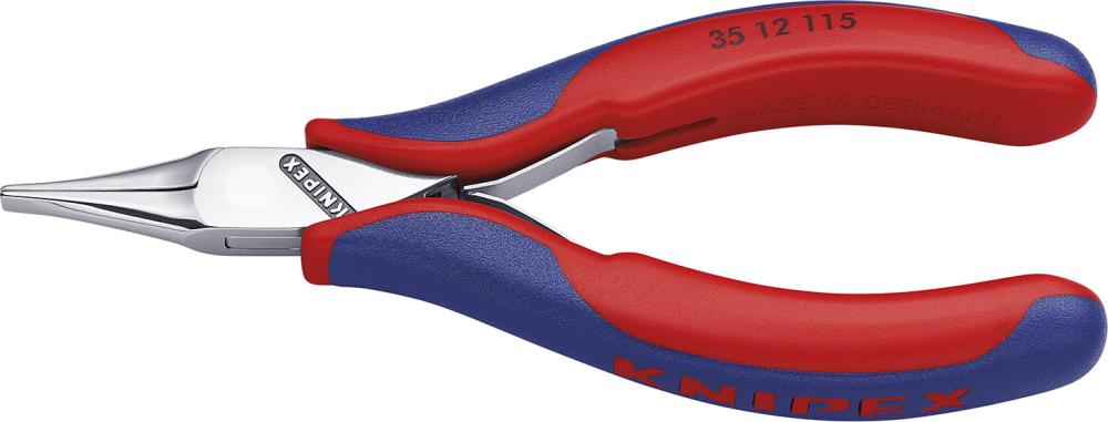 Imagen de ALICATES DE MONTAJE ELECTRÓNICA MORDAZAS SUPERFICIE ANCHA 115MM KNIPEX