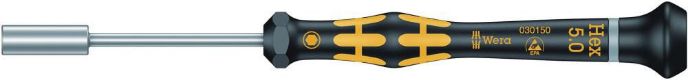 Imagen de LLAVE DE VASO ELECTRÓNICAESD 5X MM WERA