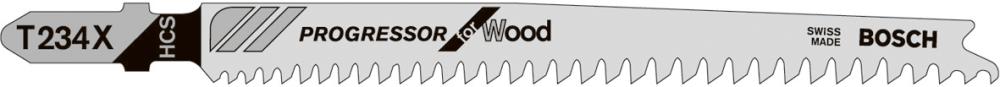 Imagen del producto Hoja sierra calar T 234 Xpaquete c/ 5 u. Bosch