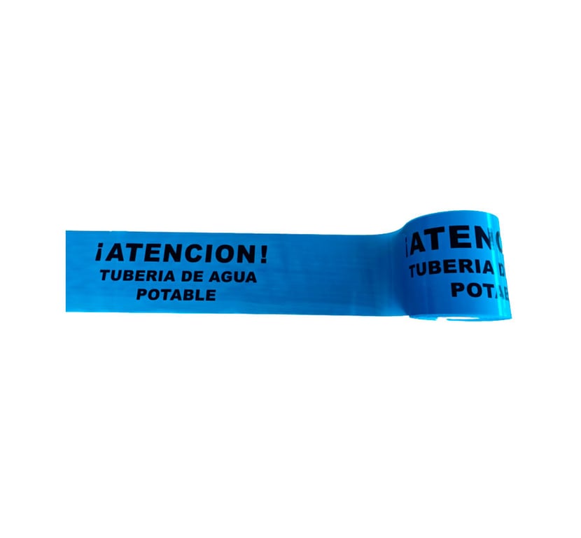 Imagen del producto ROLLO CINTA SEÑAL 15CM X 200MT. AGUA