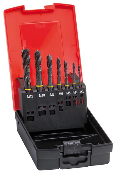 Imagen de MACHOS ROSCAR A MÁQUINA, JUEGO DIN371/376 HSSE FORMA C M3-M12 FORMAT