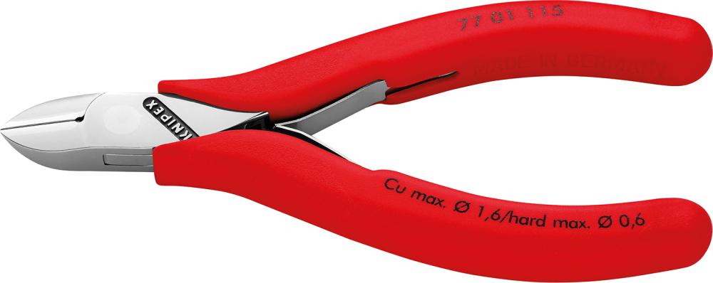 Imagen de CORTAALAMBRES ELECTRÓNICAC/ BISEL 115MM KNIPEX