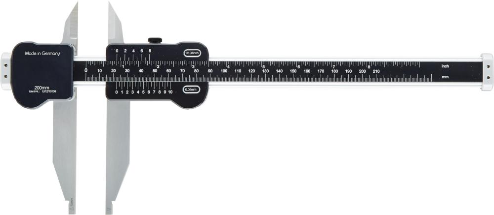 Imagen de PIE DE REY TALLER CON PUNTAS 200MM FORTIS