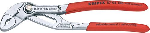 Imagen de ALICATES PICO LORO COBRA 8703 CON MANGOS DE PLÁSTICO KNIPEX