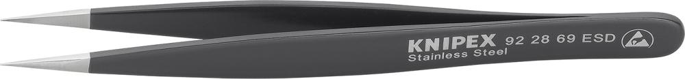 Imagen del producto Pinza ESD 130mm negro KNIPEX