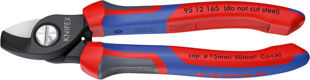 Imagen de CIZALLA PARA CABLE CON MANGO VARIOS COMPONENTES 165MM KNIPEX