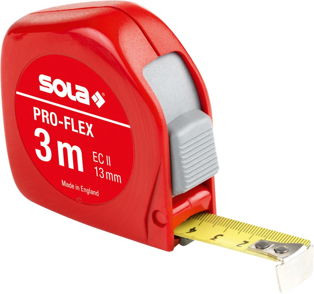 Imagen del producto Cinta métrica de bolsilloPro-Flex 3mx13mm Sola