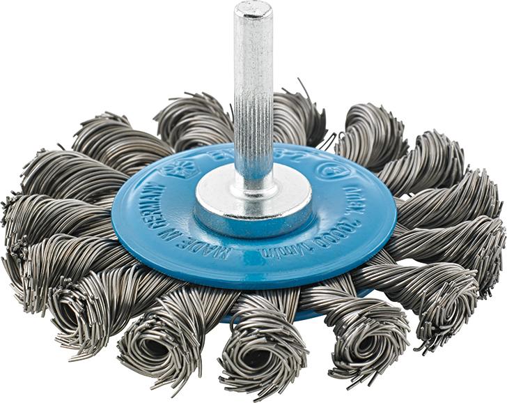 Imagen del producto Cepillo circular acero trenzado 75x6x mm FORMAT
