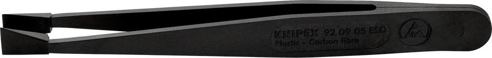 Imagen del producto Pinzas de plástico ESD, negro 92 09 05 ESD KNIPEX