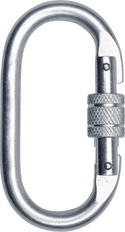 Imagen del producto MOSQUETON ABERTURA 16MM ANILLO ROSCA PACK 5 PZAS
