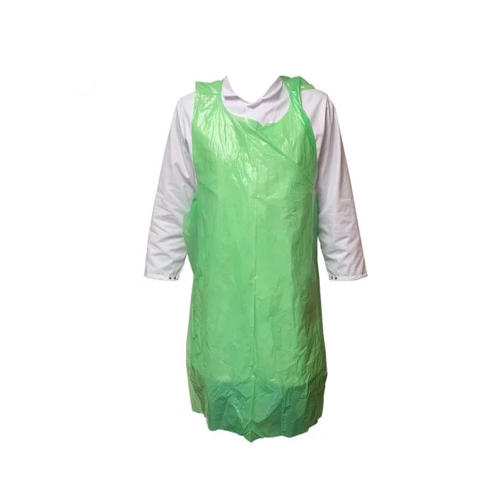 Imagen del producto DELANTAL DESECHABLE VERDE PLASTICO (1000UN)