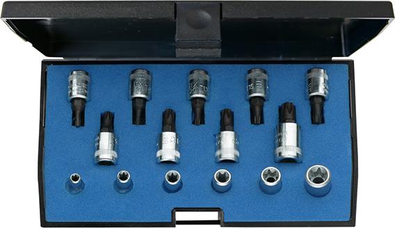 Imagen de JGO VASOS 1/4" E4-E10X MMT8-40X MM 15 UNIDADES GEDORE