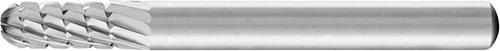 Imagen del producto Fresa mango HSS forma de rodillo C 0616 3 6mm 6x16mm Pferd