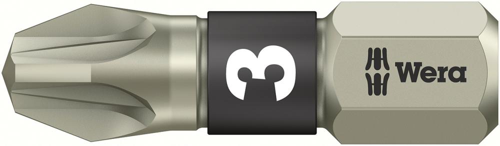 Imagen de PUNTA INOXIDABLE 1/4" DIN3126C6,3 PZ3X25MM WERA