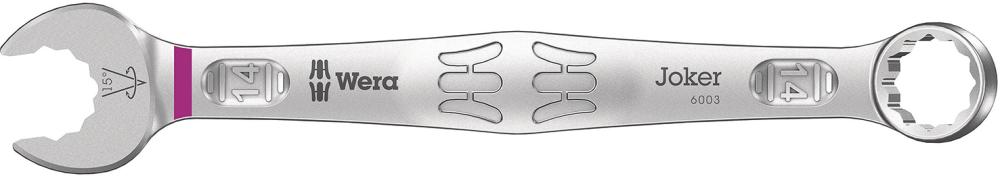 Imagen de LLAVE COMBINADA JOKER 14MM WERA