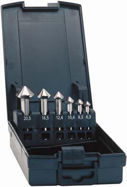Imagen del producto Avellanador cónico Advanced DIN335 HSSE 90º rectificado CBN forma C 6,3-20,5mm EXACT