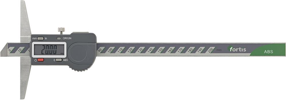Imagen de PIE DE REY DE PROFUNDIDAD200/0,01MM FORTIS