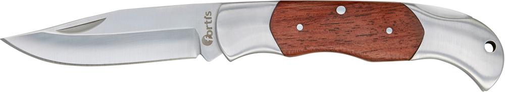 Imagen de CUCHILLO TRABAJO MADERA CON FUNDA DE CUERO 175MM FORTIS