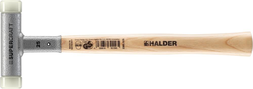 Imagen del producto Martillo nylon antirreb. 25mm rsfr. Halder