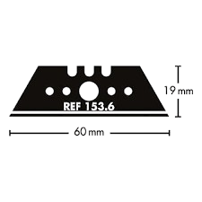 Imagen del producto 153.6 CUCHILLA CUTTER TRAPEZOIDAL