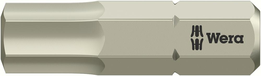 Imagen de PUNTA INOXIDABLE 1/4" DIN3126C6,3 HEMBRA HEX 6X25MM WERA