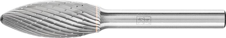 Imagen del producto Fresa con mango MD forma llama B 1230 3PLUS 6mm 12x30mm Pferd