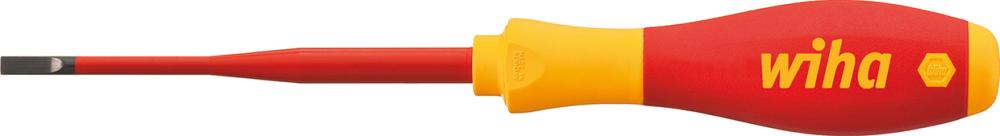 Imagen del producto Destornillador VDE slim plano 6,5x1,2x150mm Wiha