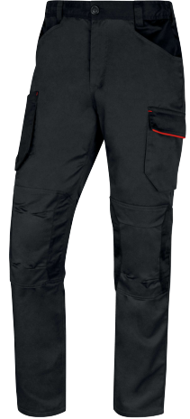 Imagen del producto PANTALON TRABAJO ESTRECHO M2PA3STR GRIS-ROJO T-M