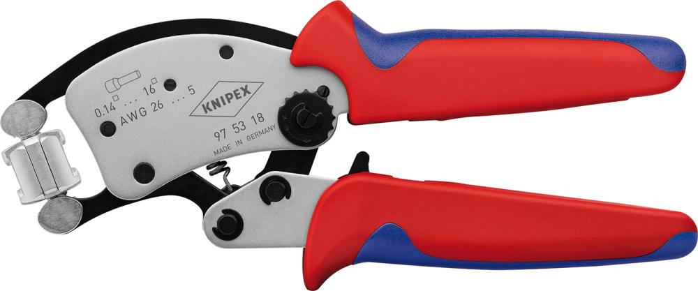 Imagen de CRIMPADORA PARA VIROLAS DE CABLE TWISTOR 0,14-16QMM KNIPEX
