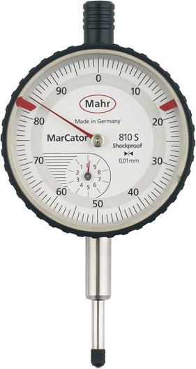 Imagen de RELOJ COMPARADOR PROTEGIDO CONTRA IMPACTOS0-10MM MAHR