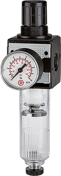 Imagen del producto Regulador filtro multifixcon Manómetro BG1 0,5-10bar G1/4" RIEGLER