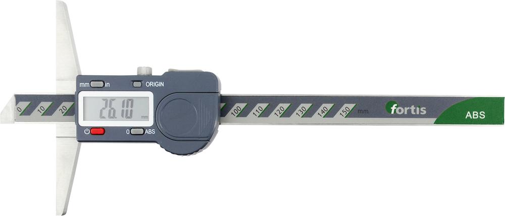 Imagen de PIE DE REY DE PROFUNDIDAD150/0,01MM FORTIS