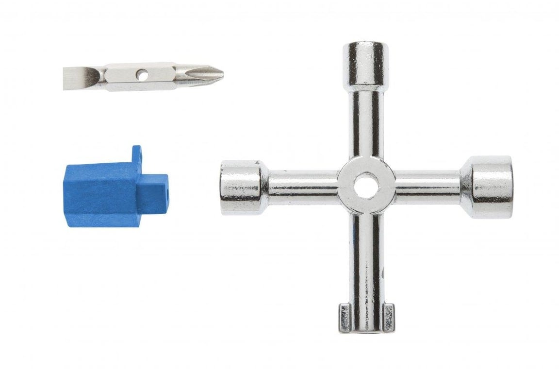 Imagen del producto LLAVE MULTIPLE ARMARIOS (LUZ,AGUA...) BL