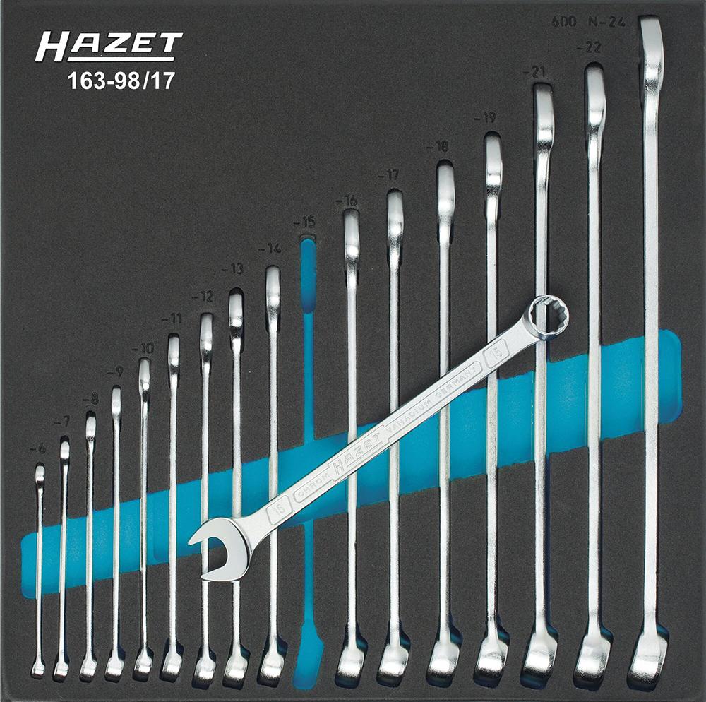 Imagen de MÓDULO HTA 163-98/17 LLAVE COMBINADA HAZET