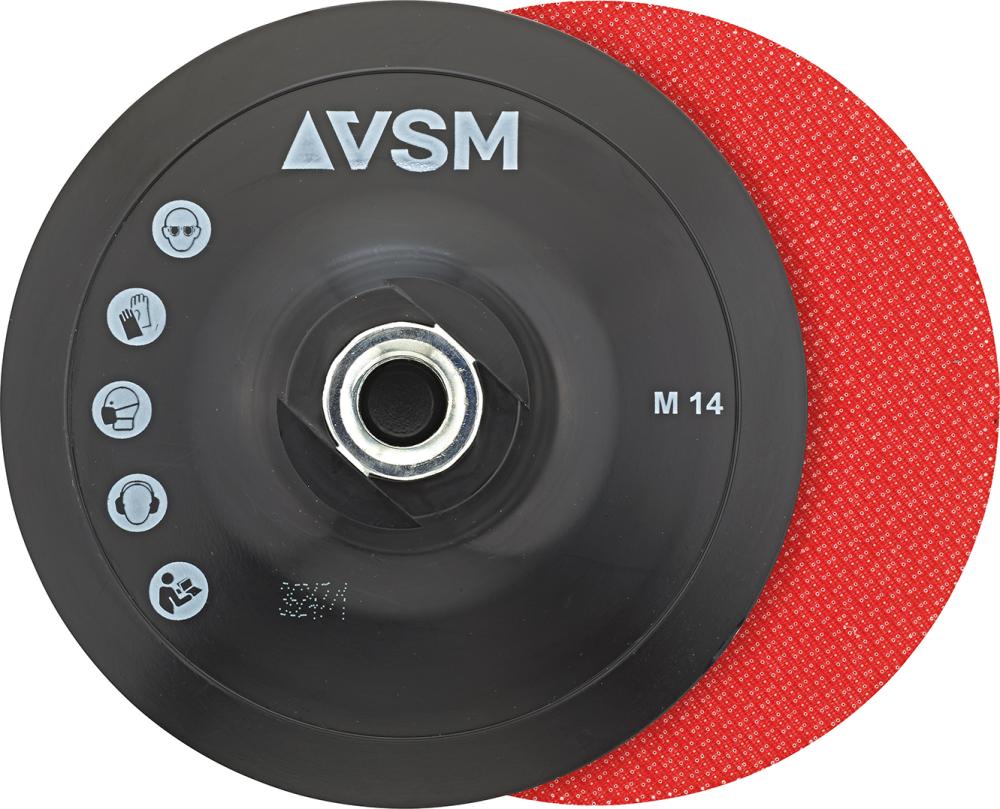Imagen de PLATO APOYO VELCRO M14 150MM VSM