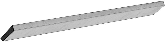Imagen del producto Cuchilla HSSE forma L 12x3x85mm Index WILKE