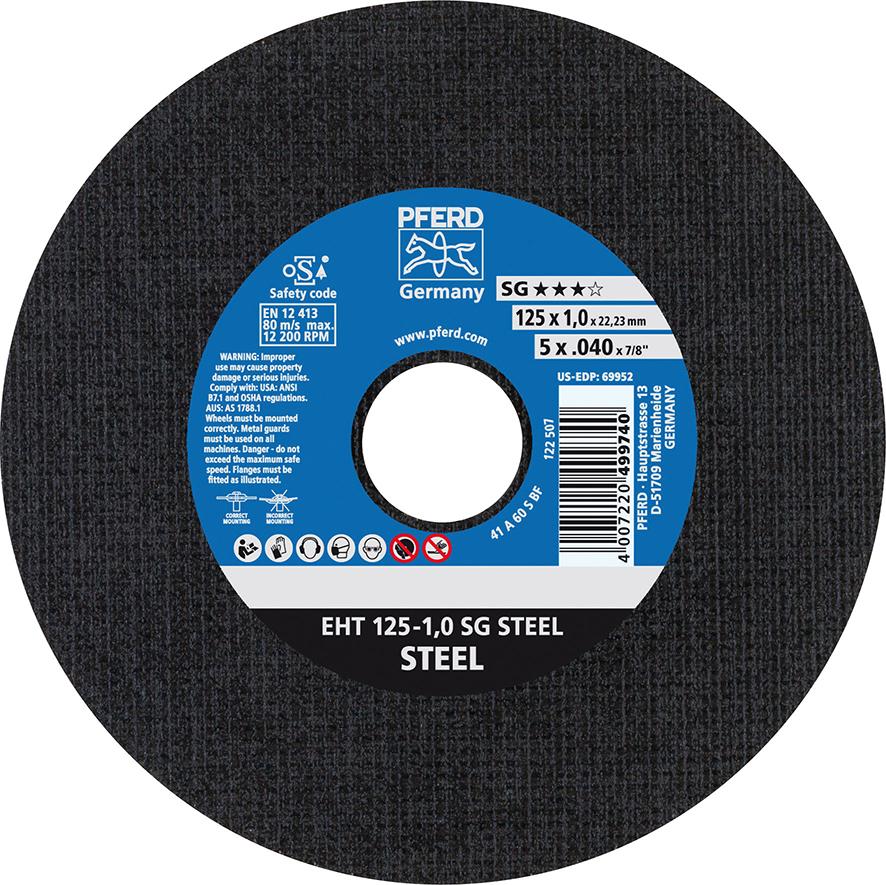 Imagen del producto Disco de corte acodado A30SSG 125x2,4mm PFERD
