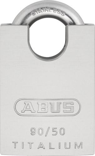 Imagen de CANDADO ALUMINIO 90RK/50 CON 2 LLAVES ABUS