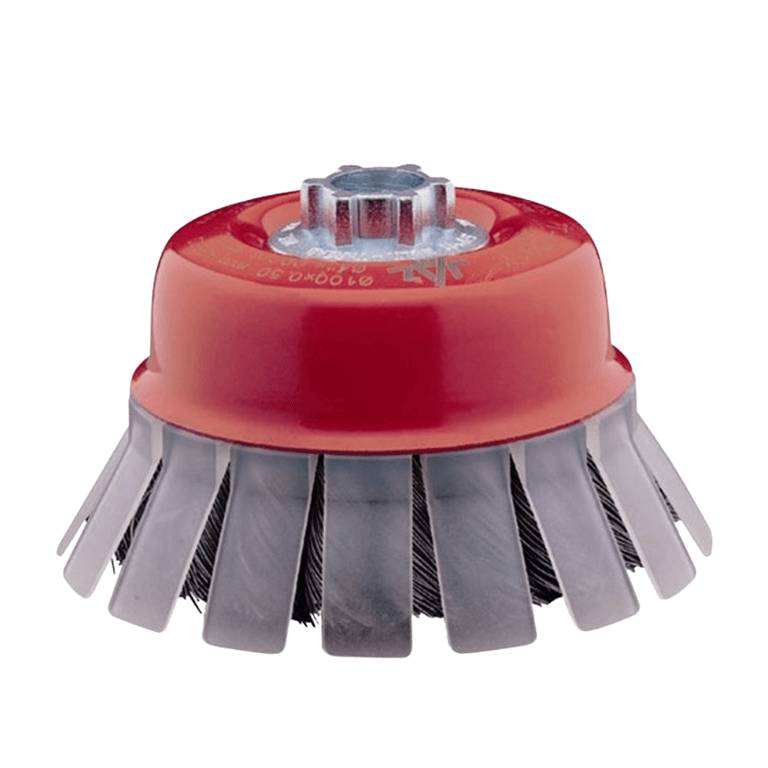 Imagen del producto TAZA ALAMBRE TRENZADO C/GUARDA 100X0.50XM14 P/RADIAL ACERO